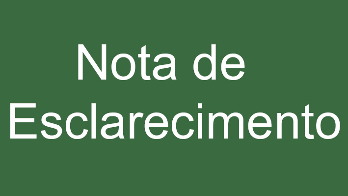 nota esclarecimento